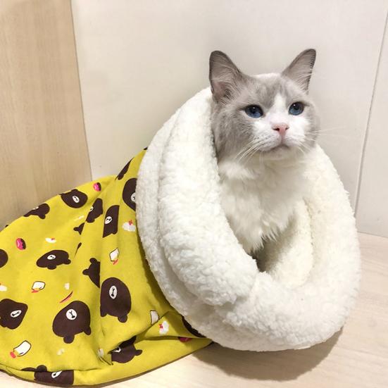 Pet Sleeping Bag Comfortable Cartoon Plush Pet House Bed Nest Pet Supplies for Winter M рожевий
Pet Sleeping Bag Comfortable Cartoon Plush Pet House Bed Nest Pet Supplies for Winter M рожевий