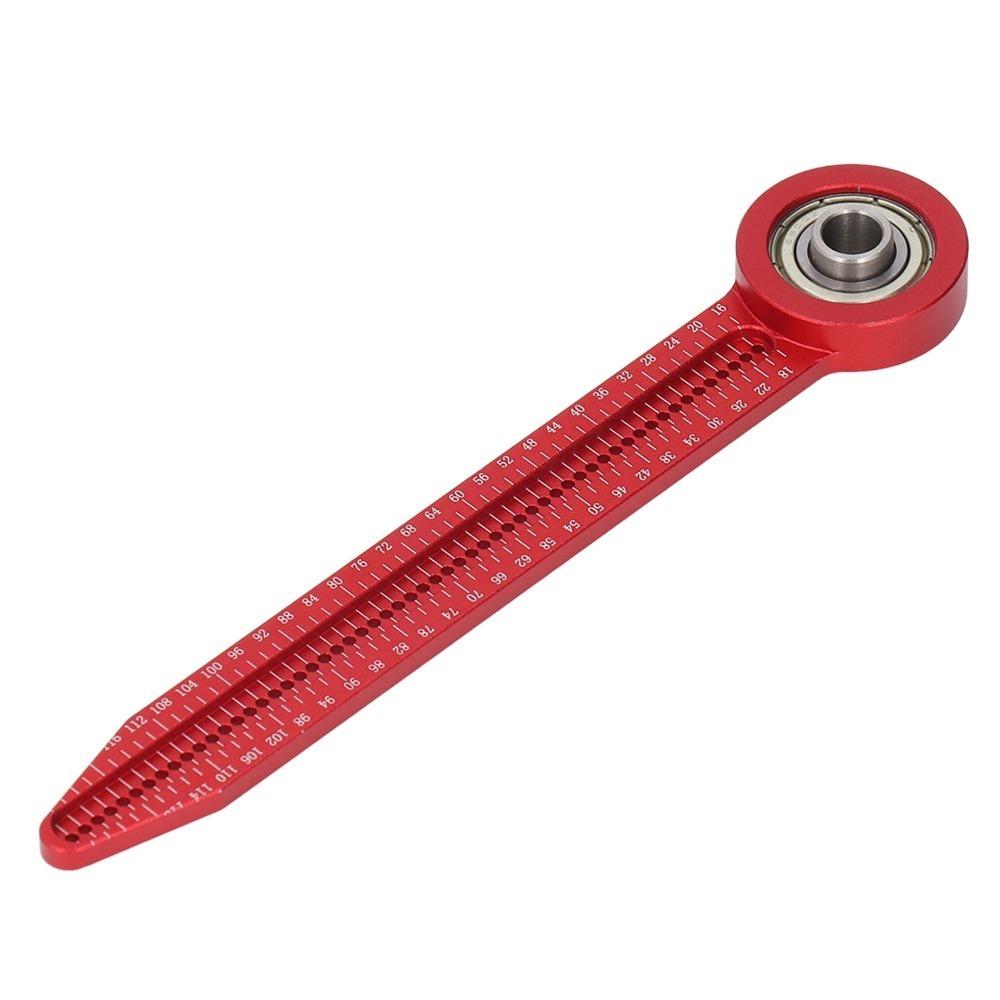 Aluminum Alloy Woodworking Compass Scriber Portable 360 Degree Rotating Marking Gauge Metric and Imperial Circular Drawing Tool
Aluminum Alloy Woodworking Compass Scriber Portable 360 Degree Rotating Marking Gauge Metric and Imperial Circular Drawing Tool