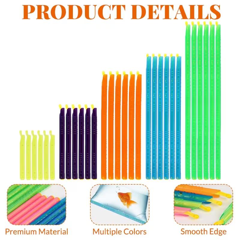 20PCS Bag Mouth Snack Potato Chip Sealing Clip, Sealing Rod, Kitchen Sealing Clip, Reusable Suitable for Packaging
20PCS Bag Mouth Snack Potato Chip Sealing Clip, Sealing Rod, Kitchen Sealing Clip, Reusable Suitable for Packaging