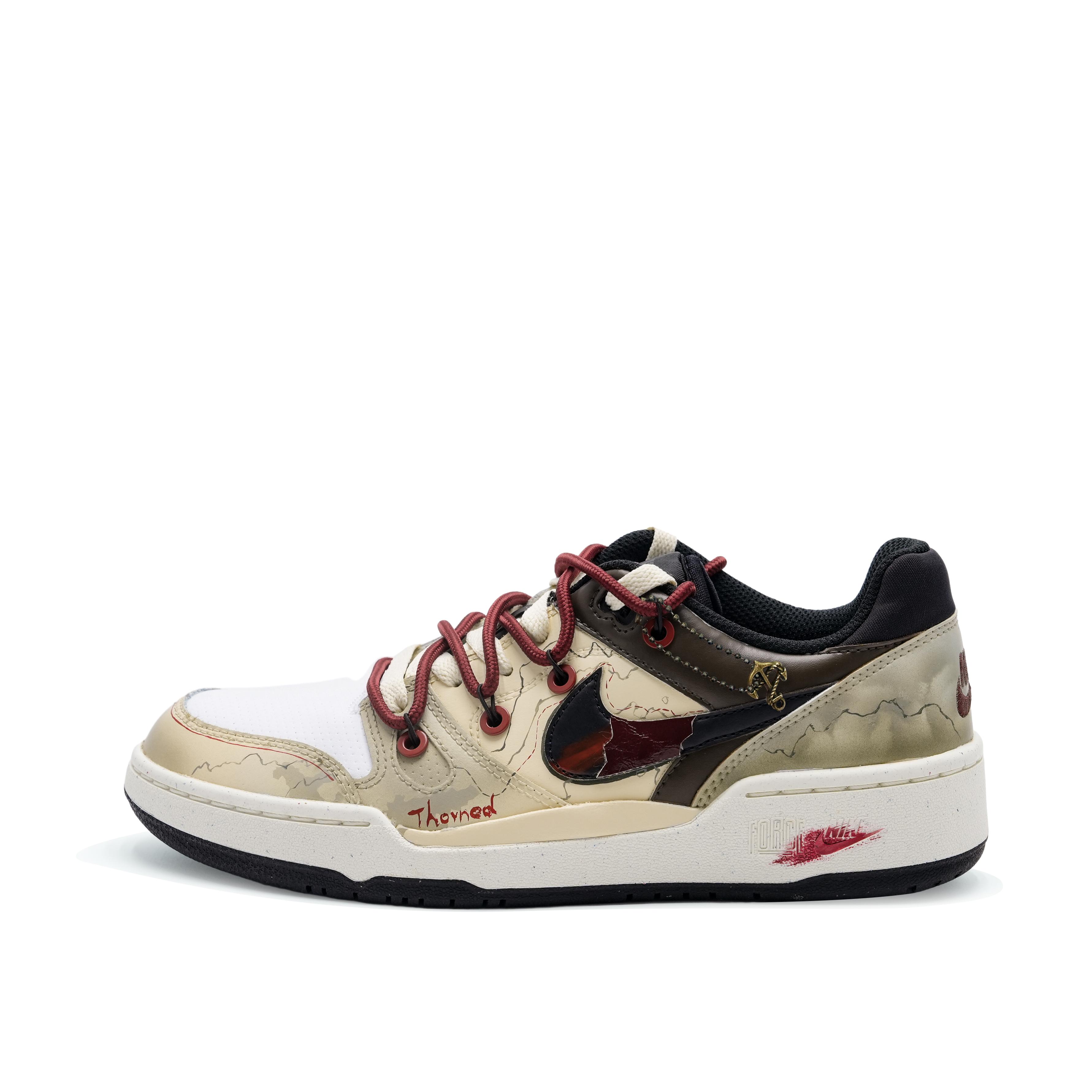 Nike Full Force Thorned Voyage Tale Slip Resistant Abrasion Resistant Low top Skateboard Shoes Unisex FB1362-101(Team424-) 42
Nike Full Force Thorned Voyage Tale Slip Resistant Abrasion Resistant Low top Skateboard Shoes Unisex FB1362-101(Team424-) 42