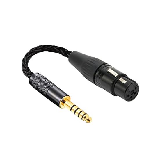 Кабель-конвертер ipovoq XLR в 4,4 мм, Кабель 4,4 мм в XLR, 4-контактный XLR в 4,4 мм балансный кабель, 10 см, Конвертер 4,4 мм в 5-контактный, XLR для Canon Audio
Кабель-конвертер ipovoq XLR в 4,4 мм, Кабель 4,4 мм в XLR, 4-контактный XLR в 4,4 мм балансный кабель, 10 см, Конвертер 4,4 мм в 5-контактный, XLR для Canon Audio