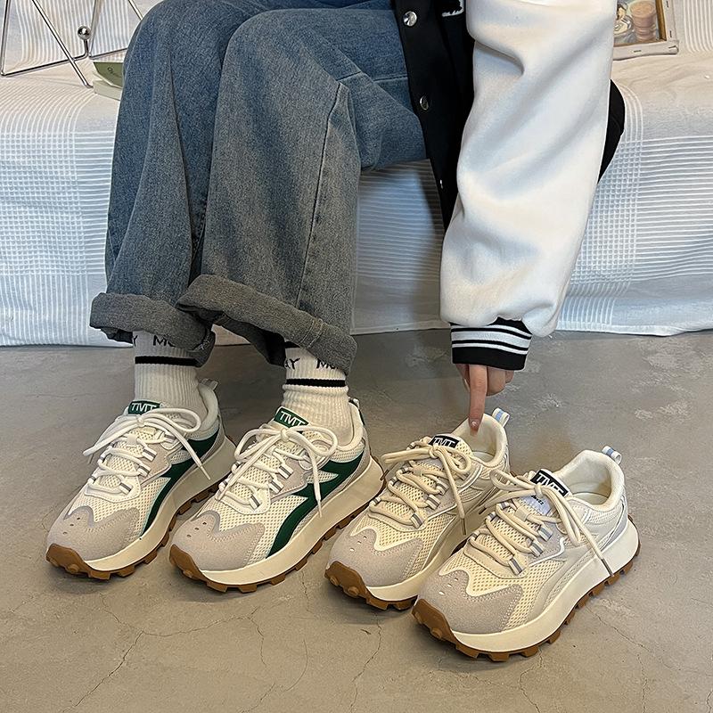 Spring and summer mesh Forrest Gump shoes women s sports and leisure ins Korean version of versatile 2025 thick-soled heightening dad running shoes ti 35
Spring and summer mesh Forrest Gump shoes women s sports and leisure ins Korean version of versatile 2025 thick-soled heightening dad running shoes ti 35