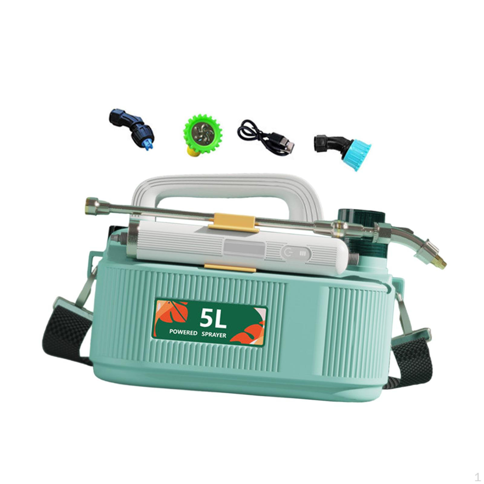 3.7V Electric Sprayer Multifunctional Easy to Carry Portable Agricultural Dispenser Water зелений
3.7V Electric Sprayer Multifunctional Easy to Carry Portable Agricultural Dispenser Water зелений