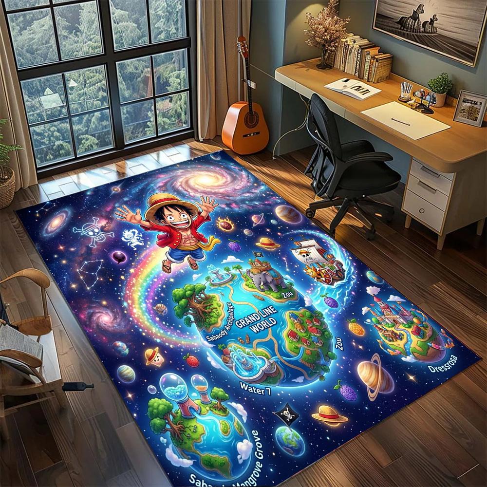 One Piece Luffy Floor Mat Home Decor Non Slip Large Area Washable Rug Carpet Bedroom Gamer Room.-TING 60x90cm
One Piece Luffy Floor Mat Home Decor Non Slip Large Area Washable Rug Carpet Bedroom Gamer Room.-TING 60x90cm