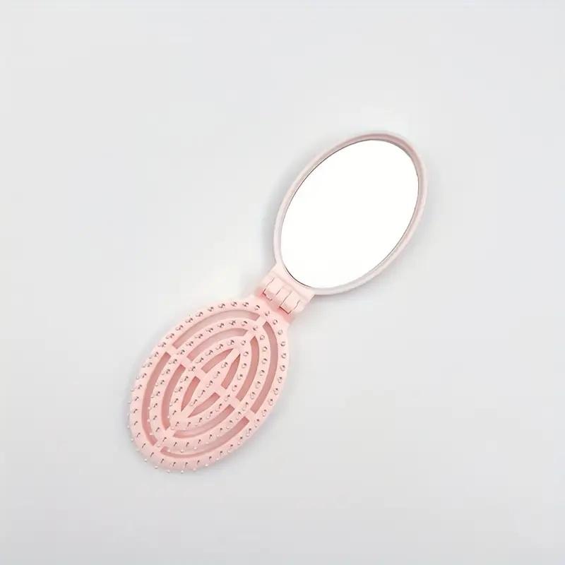 Portable Folding Hair Comb with Mirror, Lightweight & Travel-Friendly for On-the-Go Styling. A Perfect Gift for Women & Girls. рожевий
Portable Folding Hair Comb with Mirror, Lightweight & Travel-Friendly for On-the-Go Styling. A Perfect Gift for Women & Girls. рожевий