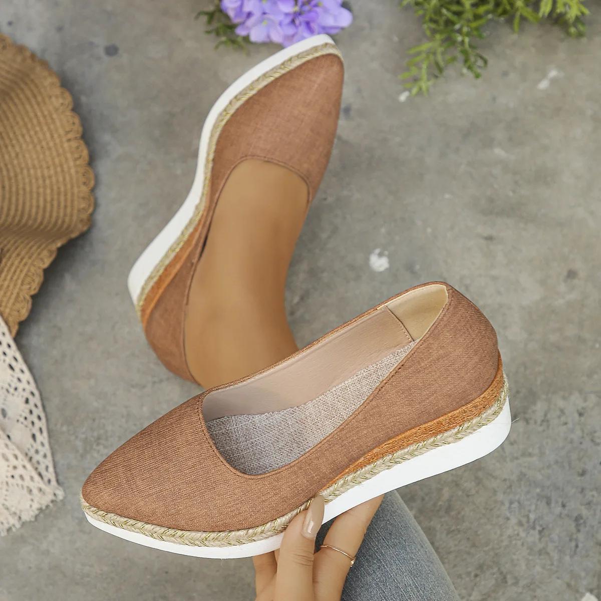 Повсякденне жіноче взуття на підборах, жіночі туфлі на танкетці, ретро жіночі туфлі на платформі з глибоким вирізом, жіноче офісне взуття 2025 36 рожевий колір золота
Повсякденне жіноче взуття на підборах, жіночі туфлі на танкетці, ретро жіночі туфлі на платформі з глибоким вирізом, жіноче офісне взуття 2025 36 рожевий колір золота