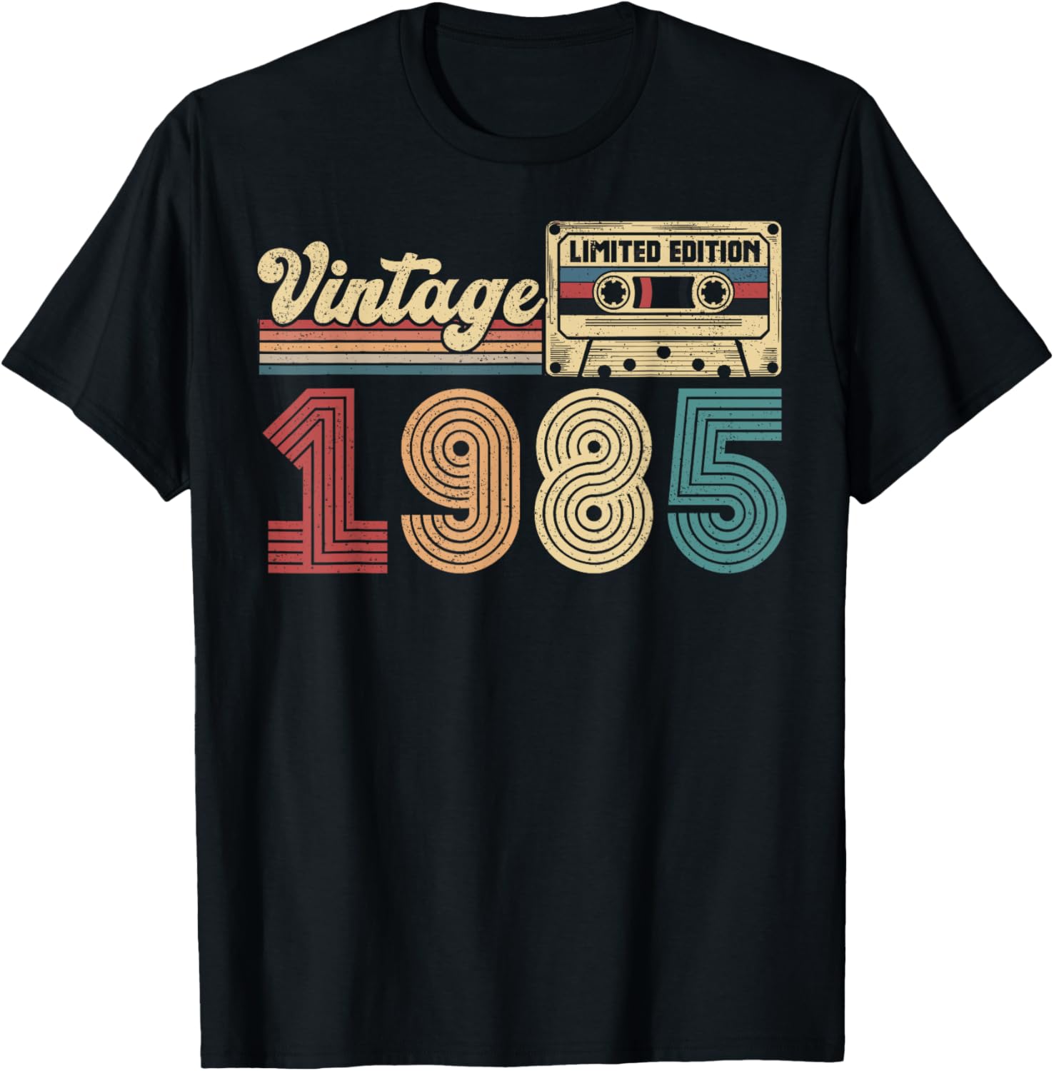 Vintage 1985 Limited Edition Cassette Tape 40th Birthday T-Shirt Print Original Design Gifts T Shirts Print on Demand Camisas 4XL
Vintage 1985 Limited Edition Cassette Tape 40th Birthday T-Shirt Print Original Design Gifts T Shirts Print on Demand Camisas 4XL