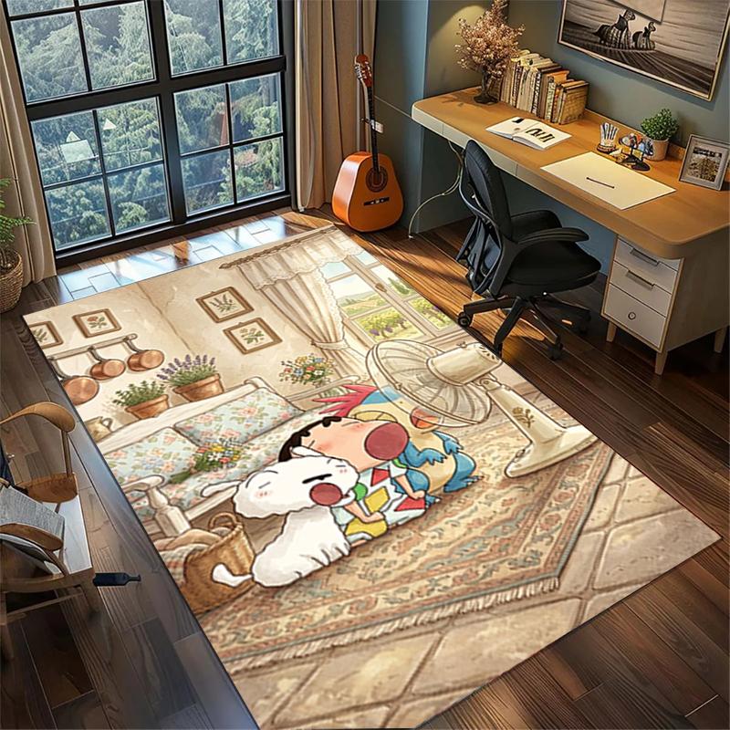 Crayon Shin-chan Non Slip Floor Rug Large Washable Area Carpet Bedroom Gamer Room Decor 60x90cm
Crayon Shin-chan Non Slip Floor Rug Large Washable Area Carpet Bedroom Gamer Room Decor 60x90cm