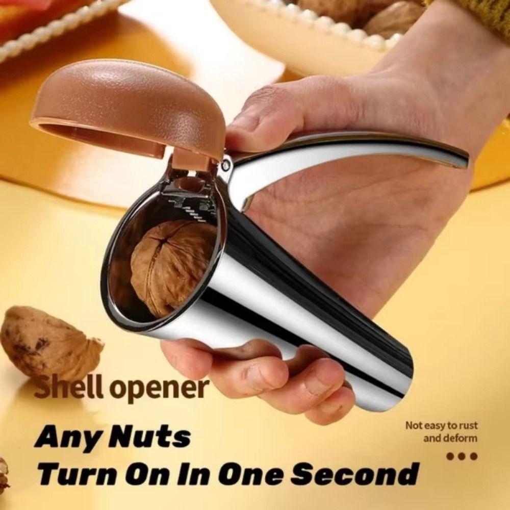Curved Handle Zinc Zinc Zinc Alloy Walnut Clip Funnel Design Nuts Sheller Walnut Nut Shelling Tool Kitchen S
Curved Handle Zinc Zinc Zinc Alloy Walnut Clip Funnel Design Nuts Sheller Walnut Nut Shelling Tool Kitchen S