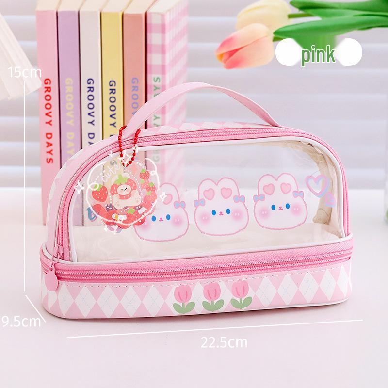 2024 Cute Korean Style Cartoon Pencil Case, Large Capacity Stationery Bag for Primary School Students - Ideal for Back to School Season.
2024 Cute Korean Style Cartoon Pencil Case, Large Capacity Stationery Bag for Primary School Students - Ideal for Back to School Season.