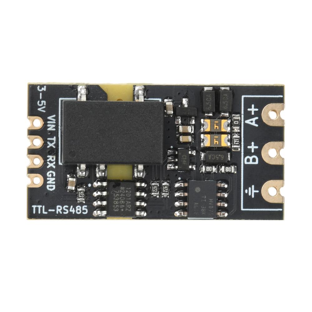 DC 3.3V/5V Isolated TTL-to-RS485 Level Converter Module; High-Speed 2Mbps Serial Port Auto-Negotiation Module
DC 3.3V/5V Isolated TTL-to-RS485 Level Converter Module; High-Speed 2Mbps Serial Port Auto-Negotiation Module