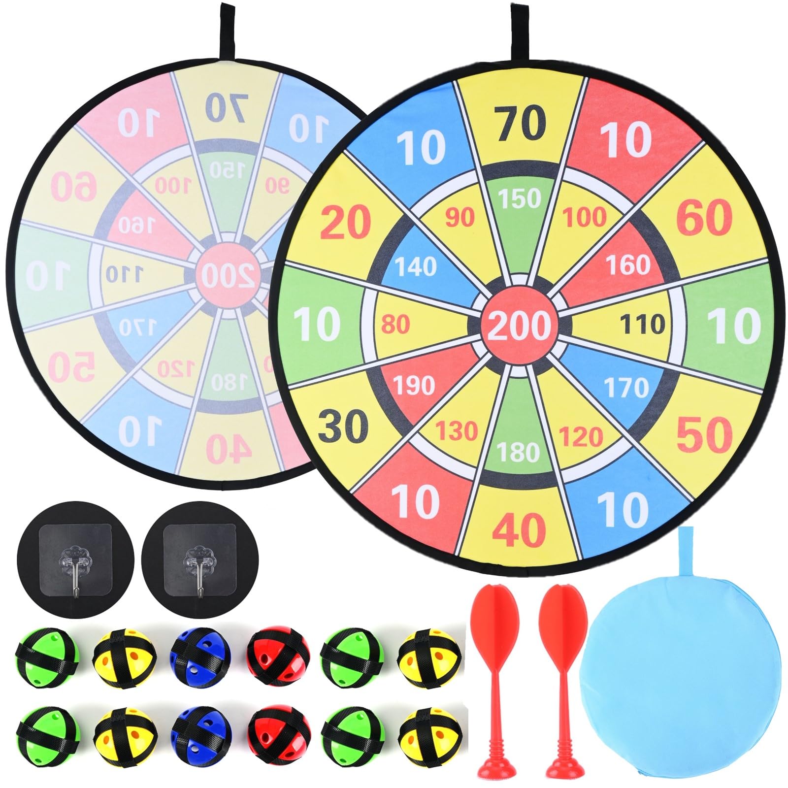ISEFUJI Dart Board Darts Toy Target Game Foldable 72cm Sticky Balls 12 Pieces Adhesive Foldable Compact Storage Bag Included Needle-Free красный
ISEFUJI Dart Board Darts Toy Target Game Foldable 72cm Sticky Balls 12 Pieces Adhesive Foldable Compact Storage Bag Included Needle-Free красный