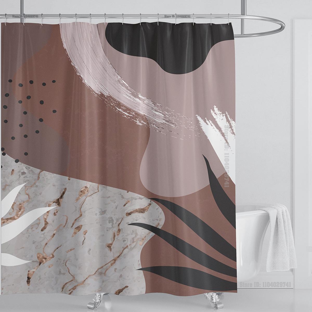 3D печать абстрактный линейный стиль акварельный набор штор для душа водонепроницаемый полиэстер занавеска для ванной украшение для дома с крючками W90xH180cm
3D печать абстрактный линейный стиль акварельный набор штор для душа водонепроницаемый полиэстер занавеска для ванной украшение для дома с крючками W90xH180cm