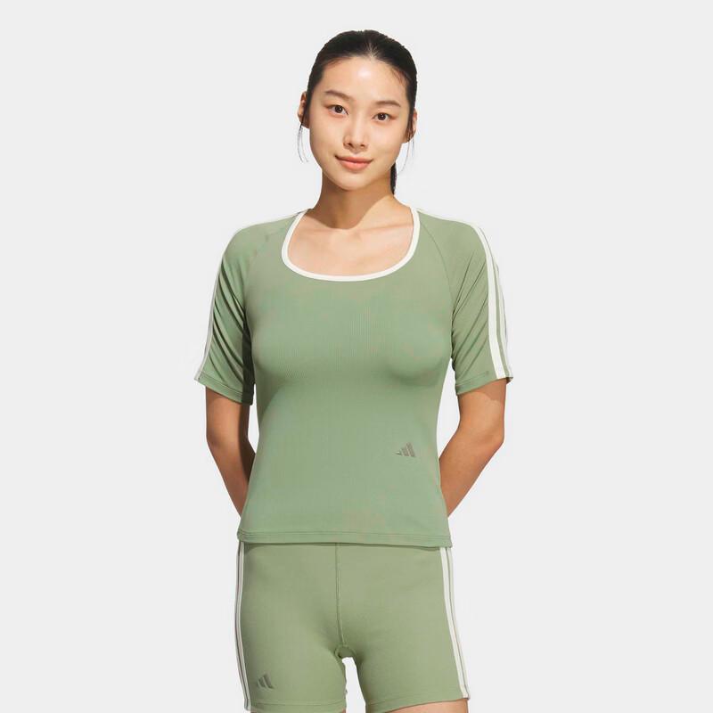 Adidas Women s Striped Fitness Yoga Short Sleeve T-Shirt AS
Adidas Women s Striped Fitness Yoga Short Sleeve T-Shirt AS