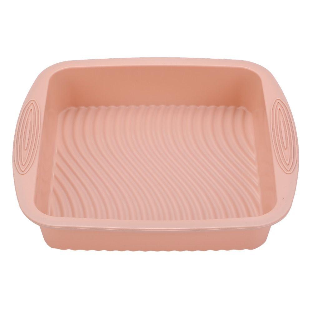 Non-stick Silicone Square Cake Pan Food Grade Baking Molds Bread Toast Mould Brownies розовый
Non-stick Silicone Square Cake Pan Food Grade Baking Molds Bread Toast Mould Brownies розовый