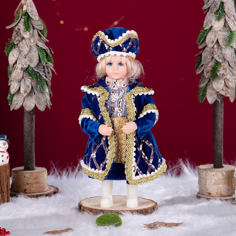 European Palace Style Christmas Doll Ornament
European Palace Style Christmas Doll Ornament
