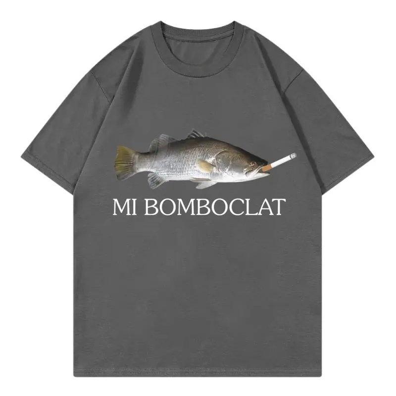 Funny Mi Bomboclat Fish Meme White Casual TShirt Mens and Womens Luxury Brand Top S
Funny Mi Bomboclat Fish Meme White Casual TShirt Mens and Womens Luxury Brand Top S