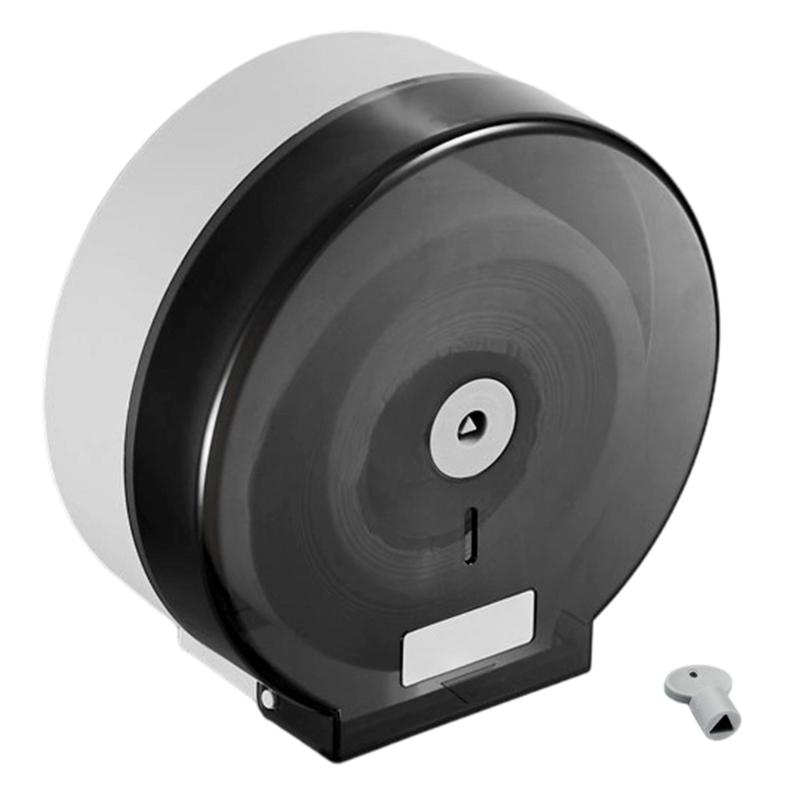 Wall Mounted Large Roll Toilet Paper Holder Dust Proof Cover Space Saving Design Easy Installation For Public Bathroom чёрный
Wall Mounted Large Roll Toilet Paper Holder Dust Proof Cover Space Saving Design Easy Installation For Public Bathroom чёрный