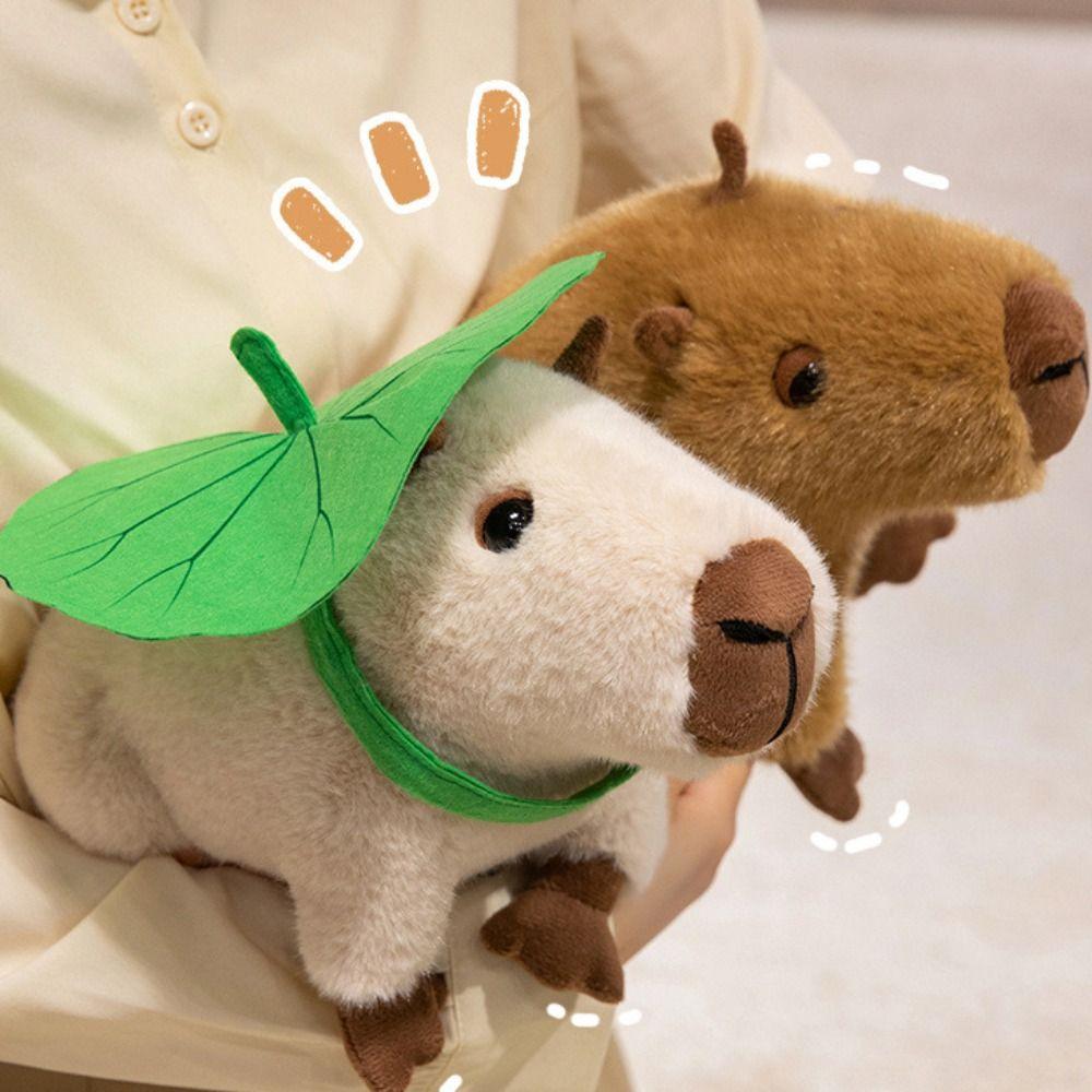 Green Leaves Capybara Plush Doll Lotus Leaf Design Capybara Plush Animal Child Gift 26cm-style C
Green Leaves Capybara Plush Doll Lotus Leaf Design Capybara Plush Animal Child Gift 26cm-style C