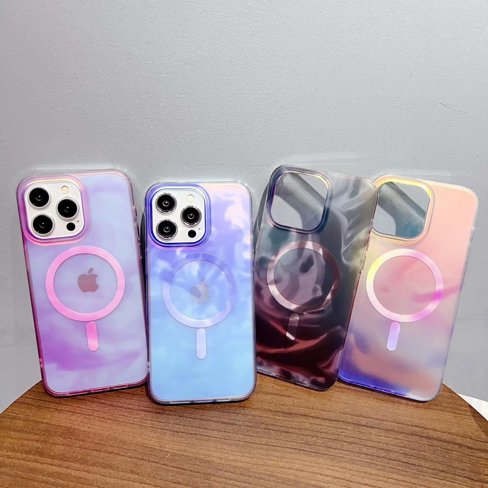 Applicable To IPhone16PROMAX Color-changing Mobile Phone Case Apple 14/15 Anti-fall Magnetic Absorption IMD Double Coating Protective Case iPhone15
Applicable To IPhone16PROMAX Color-changing Mobile Phone Case Apple 14/15 Anti-fall Magnetic Absorption IMD Double Coating Protective Case iPhone15