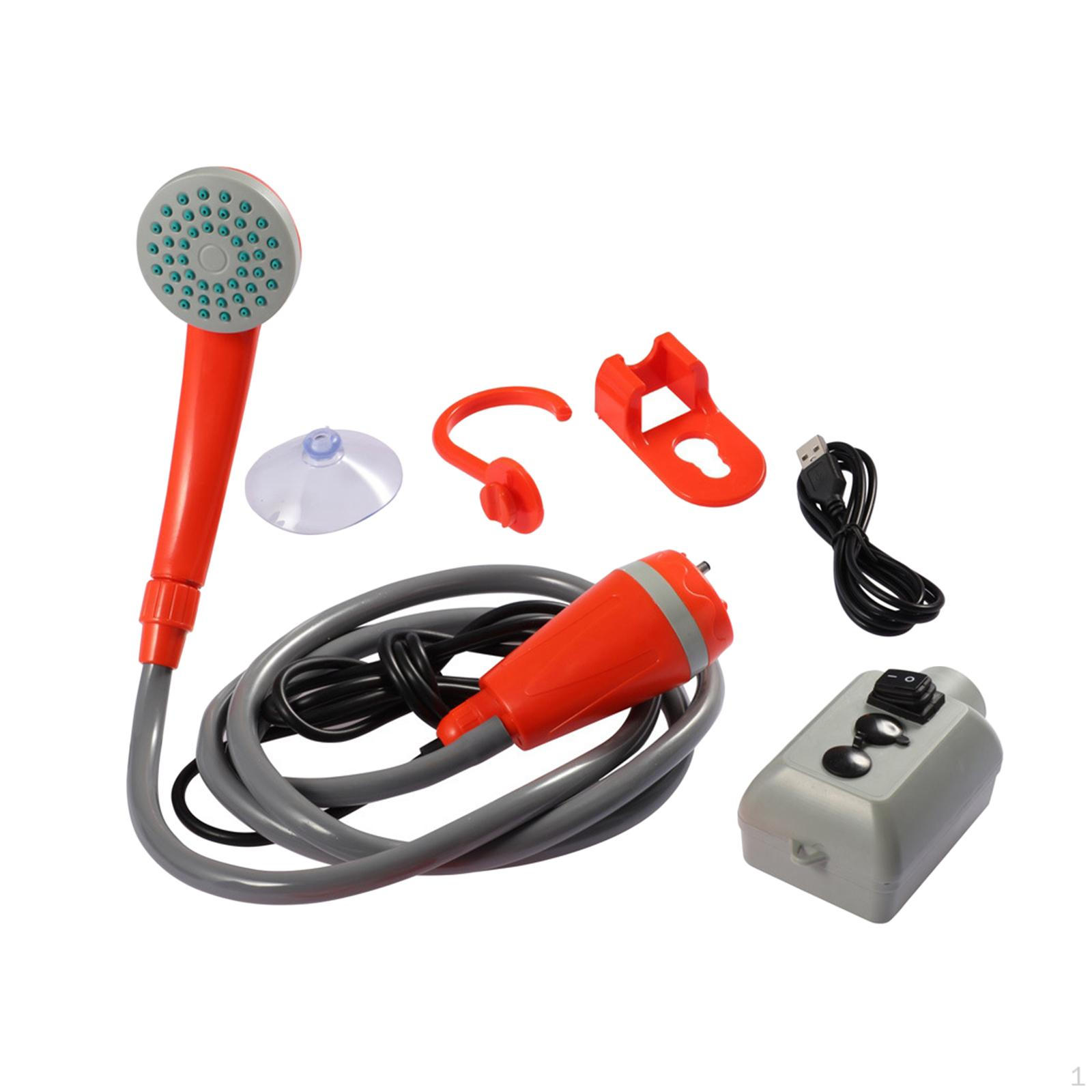 Portable Camping Shower Pump Compact 12V for Dog Cleaning Hiking оранжевый
Portable Camping Shower Pump Compact 12V for Dog Cleaning Hiking оранжевый