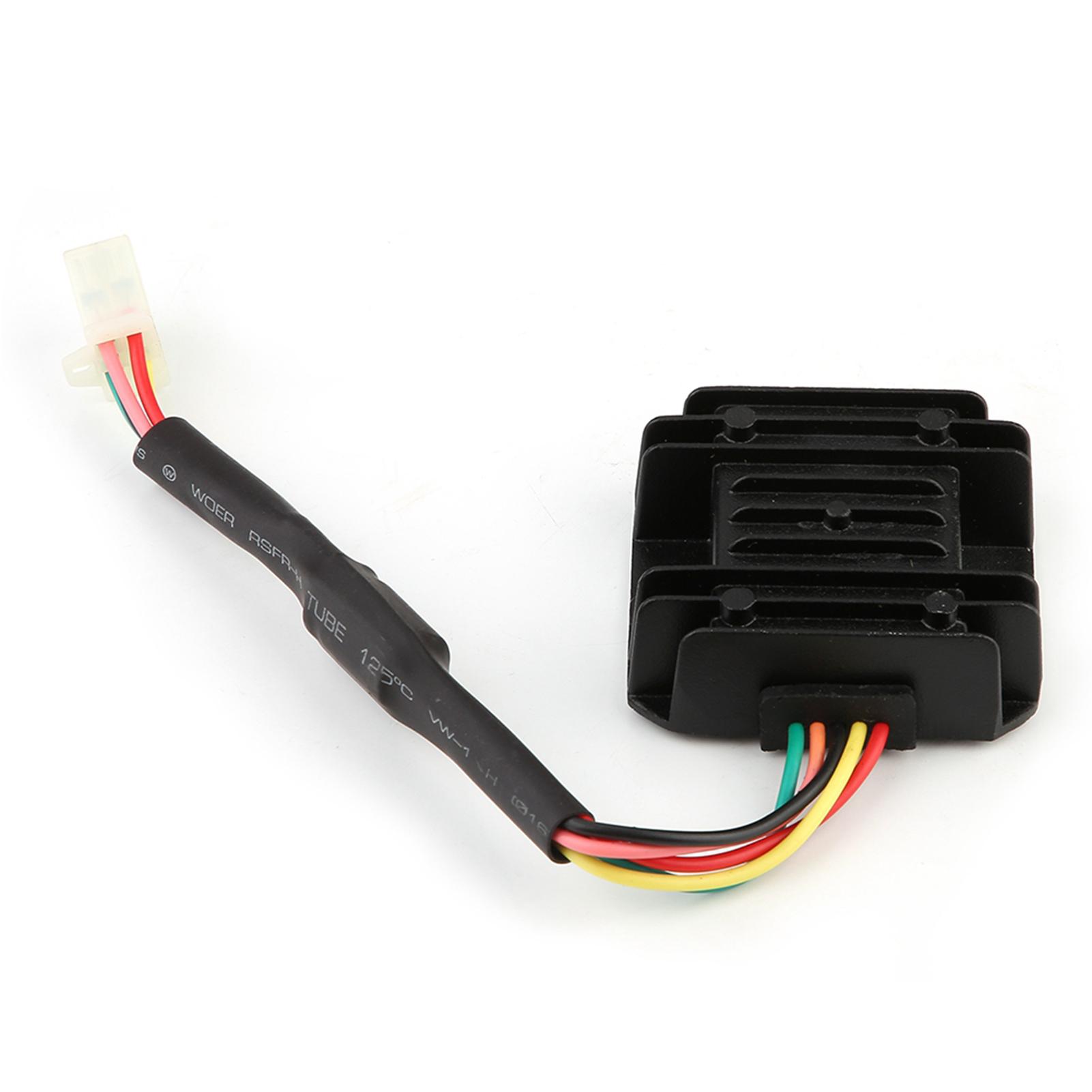 New Regulator Rectifier With 5 Pins For Universal Motorcycle Motorbike Quad Scooter
New Regulator Rectifier With 5 Pins For Universal Motorcycle Motorbike Quad Scooter