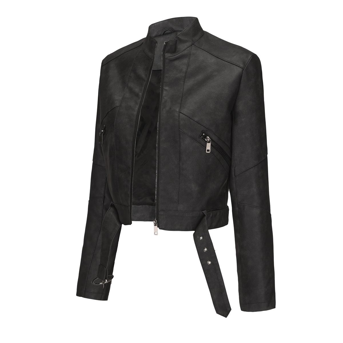 Spring Autumn Ladies Motorcycle Style Leather Jacket Female Leather Jacket Belt Long Sleeves Zipper Coats Women s Windbreaker XXXL чорний
Spring Autumn Ladies Motorcycle Style Leather Jacket Female Leather Jacket Belt Long Sleeves Zipper Coats Women s Windbreaker XXXL чорний