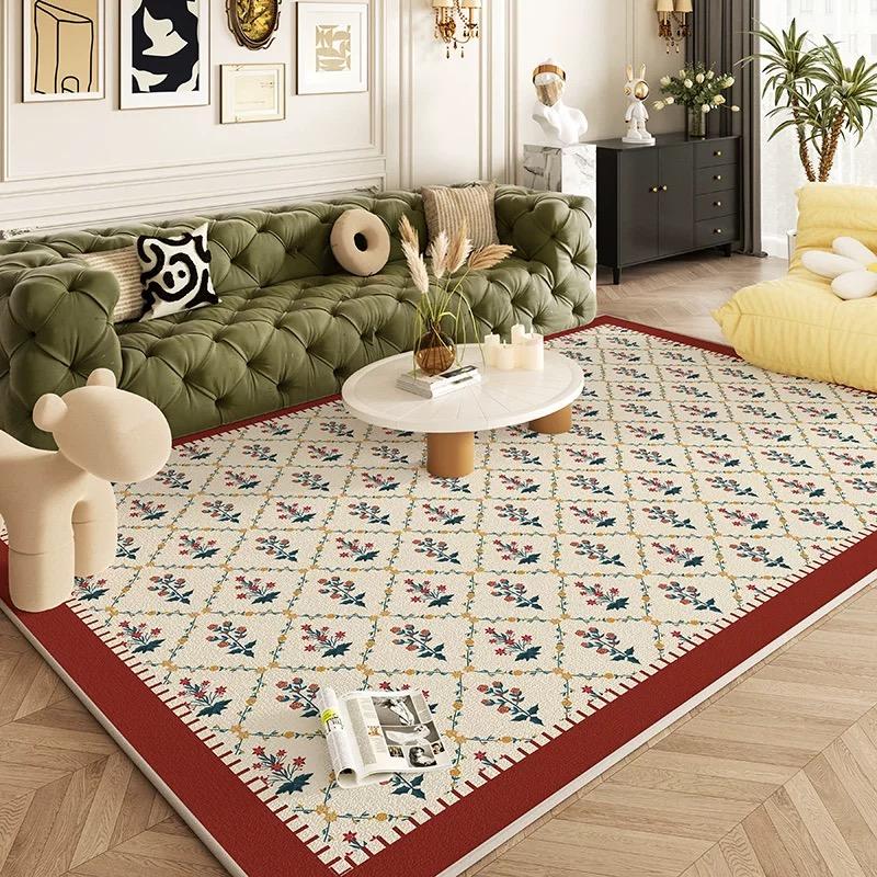 VIKAMA Living room carpet, American countryside style, light luxury, high-end feeling, sofa, coffee table, bedroom, 400MMx600MM
VIKAMA Living room carpet, American countryside style, light luxury, high-end feeling, sofa, coffee table, bedroom, 400MMx600MM