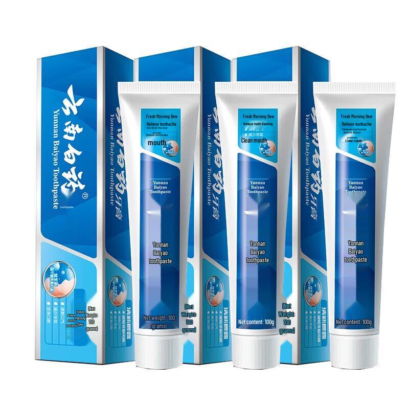 Yunnan Baiyao Probiotic Toothpaste, Fresh Morning Dew
Yunnan Baiyao Probiotic Toothpaste, Fresh Morning Dew
