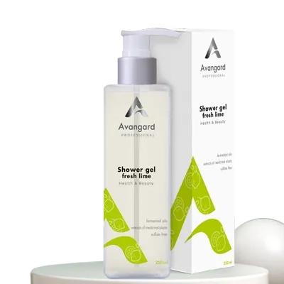 Гель для душа Fresh lime для чувствительной и сухой кожи A_Avangard Professional 250 мл
Гель для душа Fresh lime для чувствительной и сухой кожи A_Avangard Professional 250 мл