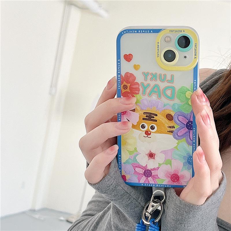 Zhitai Floral Tiger iPhone Case with Lanyard for iPhone 14Pro, 13, XS, 7, 6 iPhone 7 Plus/8 Plus
Zhitai Floral Tiger iPhone Case with Lanyard for iPhone 14Pro, 13, XS, 7, 6 iPhone 7 Plus/8 Plus