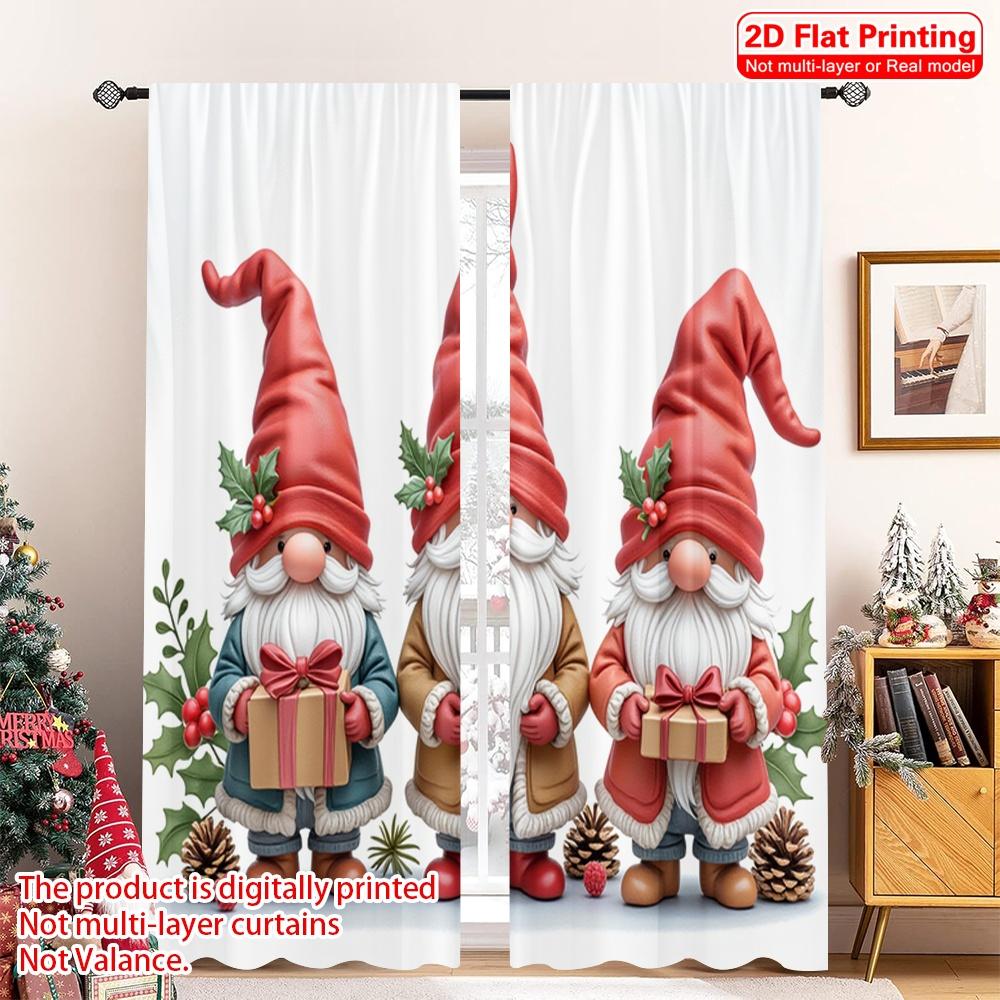 2pcs 2D flat printing Christmas Curtains Christmas Gnomes Festive Gifts 100% Polyester Without Electricity Spring Use for 52.50×116.00 CM 2pcs
2pcs 2D flat printing Christmas Curtains Christmas Gnomes Festive Gifts 100% Polyester Without Electricity Spring Use for 52.50×116.00 CM 2pcs