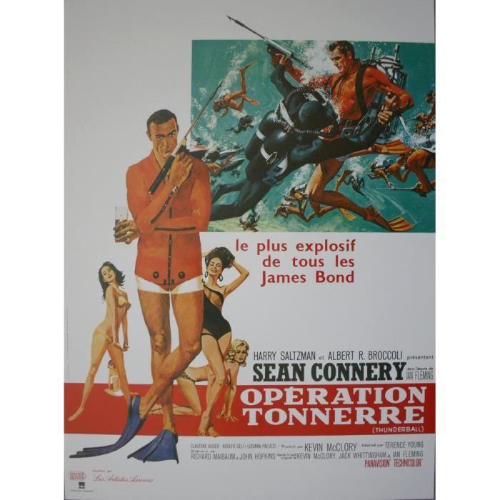 OPERATION TONNERRE Affiche Cinéma Originale Roulée Petit format 53x40cm Movie Poster JAMES BOND SEAN CONNERY
OPERATION TONNERRE Affiche Cinéma Originale Roulée Petit format 53x40cm Movie Poster JAMES BOND SEAN CONNERY