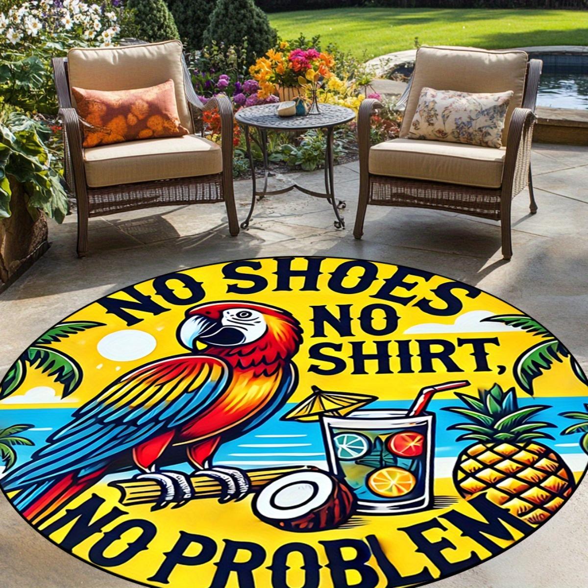 Tropical Parrot Round Area Rug Non Slip Floor Mat Bedroom Living Room Dining Patio Decor Indoor Outdoor Home Carpet Diameter 60cm
Tropical Parrot Round Area Rug Non Slip Floor Mat Bedroom Living Room Dining Patio Decor Indoor Outdoor Home Carpet Diameter 60cm