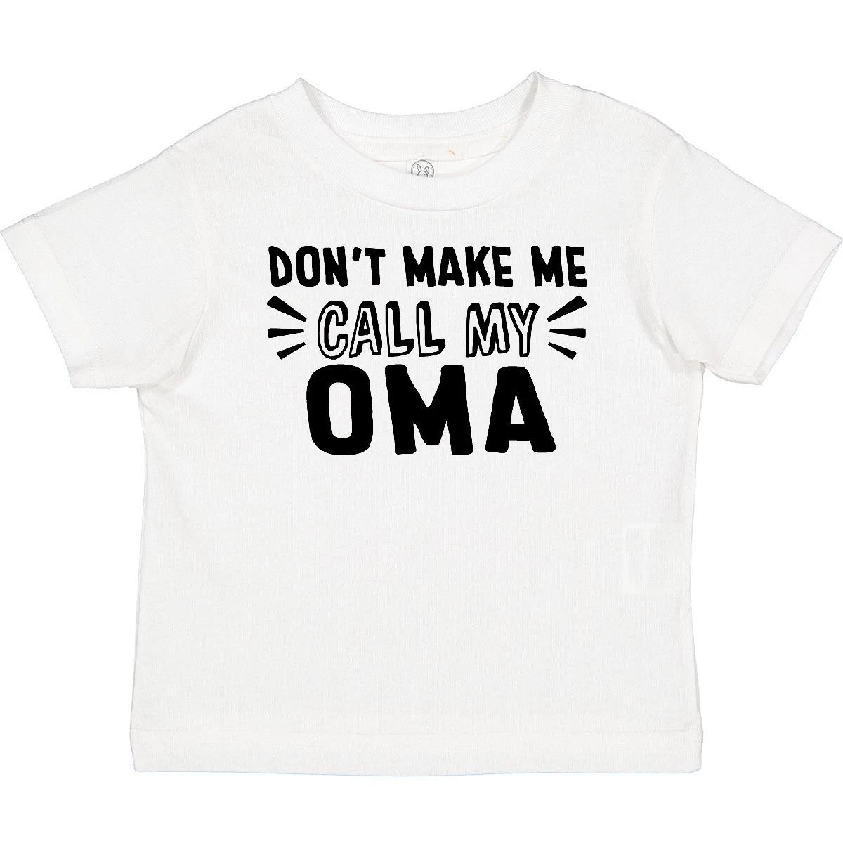 Inktastic Don t Make Me Call My Oma Baby T-Shirt Omas New Grandma Grandmas Cute 130
Inktastic Don t Make Me Call My Oma Baby T-Shirt Omas New Grandma Grandmas Cute 130