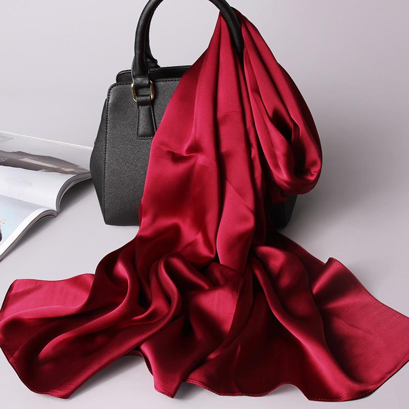 100% Natural Silk Scarf Women Luxury Long Silk Shawl Real Silk Neckscarf Bufanda Silk Plain Satin Head Scarves Foulard Femme 175x55cm
100% Natural Silk Scarf Women Luxury Long Silk Shawl Real Silk Neckscarf Bufanda Silk Plain Satin Head Scarves Foulard Femme 175x55cm