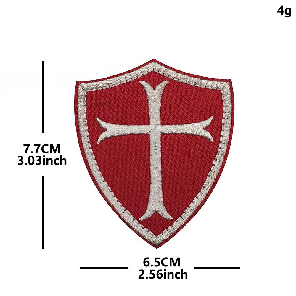 Teutonic Knights Tactical Velcro Shield Patch
Teutonic Knights Tactical Velcro Shield Patch