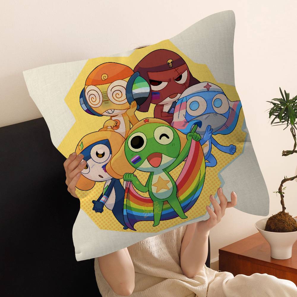 Hot Gunsou Keroro frog Pillow Gifts Home Office Furnishings Bedroom Sofa Car Cushion Cover case 45x45cm 30x30cm
Hot Gunsou Keroro frog Pillow Gifts Home Office Furnishings Bedroom Sofa Car Cushion Cover case 45x45cm 30x30cm