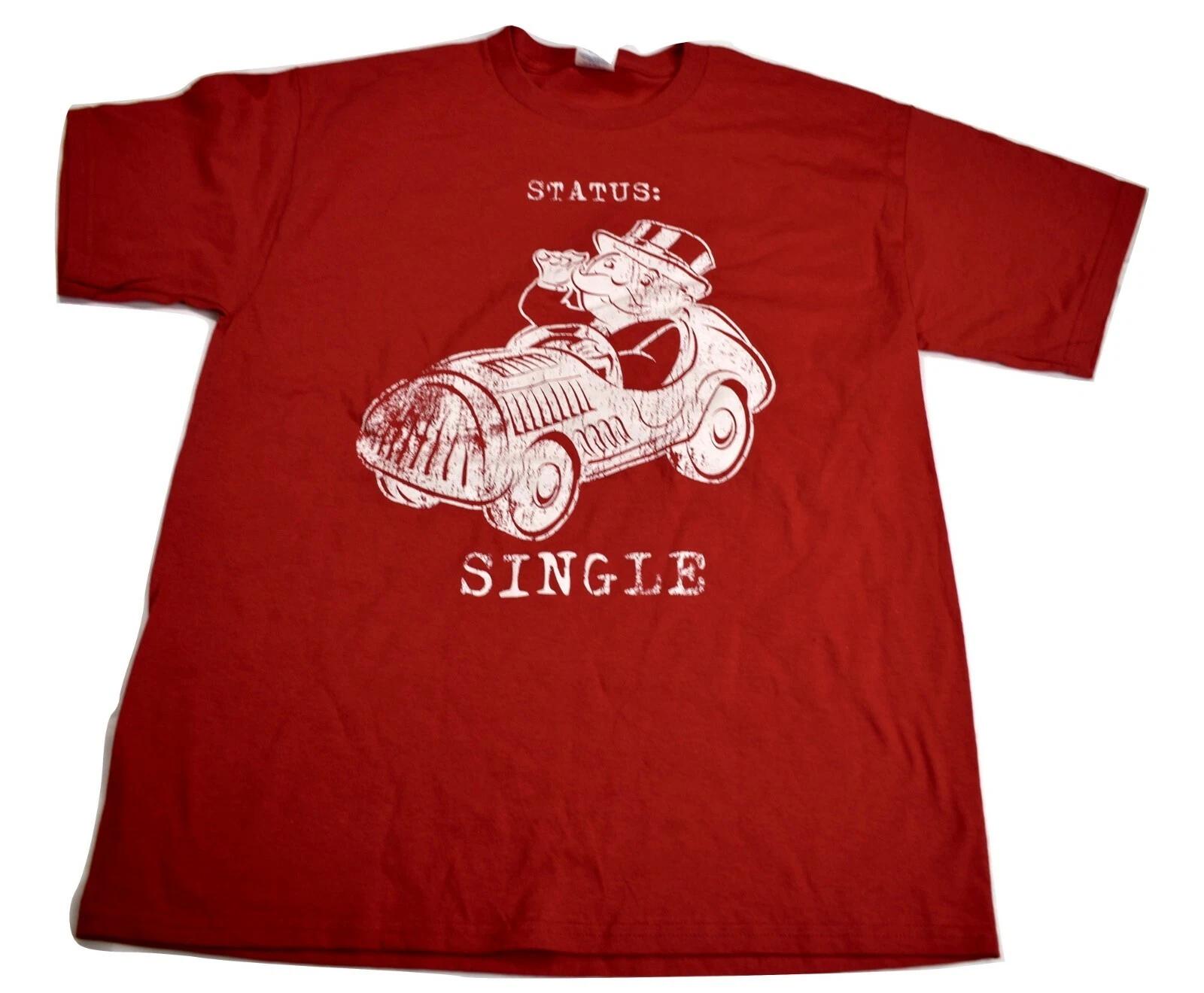 Monopoly Mens Uncle Pennybags Status:Single Distressed Print Shirt New Large 2XL
Monopoly Mens Uncle Pennybags Status:Single Distressed Print Shirt New Large 2XL