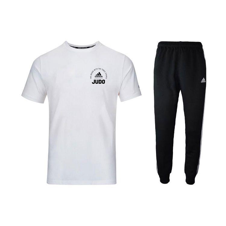 Adidas Футболка с короткими рукавами и принтом букв, дышащая, с полосками по бокам, с манжетами, длинные брюки, повседневный спортивный комплект, мужские комплекты ADICLTS21SJ-WB+TR30P1R-BW S
Adidas Футболка с короткими рукавами и принтом букв, дышащая, с полосками по бокам, с манжетами, длинные брюки, повседневный спортивный комплект, мужские комплекты ADICLTS21SJ-WB+TR30P1R-BW S