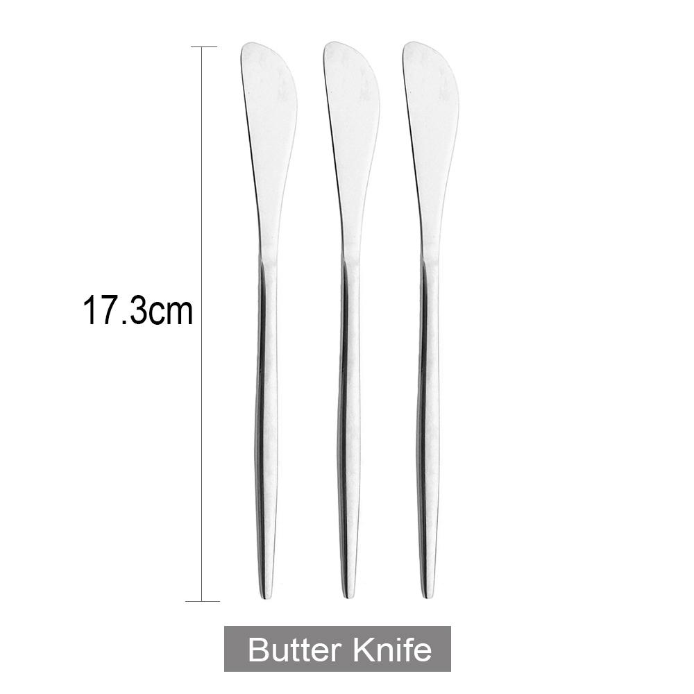 3 шт. Нож для масла из нержавеющей стали для десерта, джема, сливочного сыра, инструмент для намазывания, десертные ножи, кухонный инструмент, зеркальная столовая посуда серебряный
3 шт. Нож для масла из нержавеющей стали для десерта, джема, сливочного сыра, инструмент для намазывания, десертные ножи, кухонный инструмент, зеркальная столовая посуда серебряный