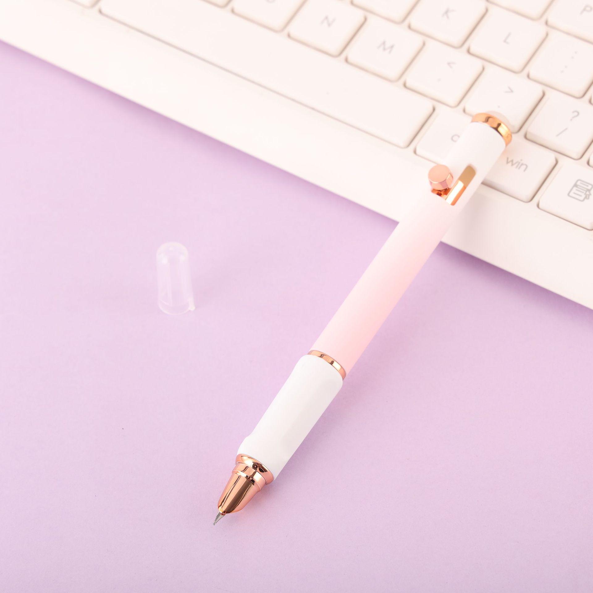 High-Value Retractable Beginner Calligraphy Pen with Push-Button, Replaceable Ink Sac, Posture Correction for Third Grade Students 0.38mm рожевий
High-Value Retractable Beginner Calligraphy Pen with Push-Button, Replaceable Ink Sac, Posture Correction for Third Grade Students 0.38mm рожевий