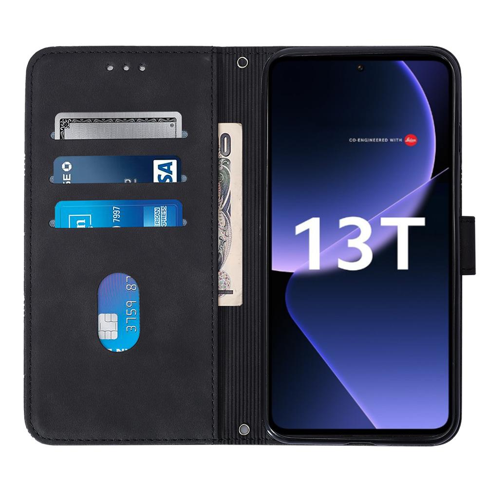 For Xiaomi 13T/13T Pro/Redmi K60 Ultra Leather Case with Shoulder Strap Wallet Stand Phone Cover Black
For Xiaomi 13T/13T Pro/Redmi K60 Ultra Leather Case with Shoulder Strap Wallet Stand Phone Cover Black