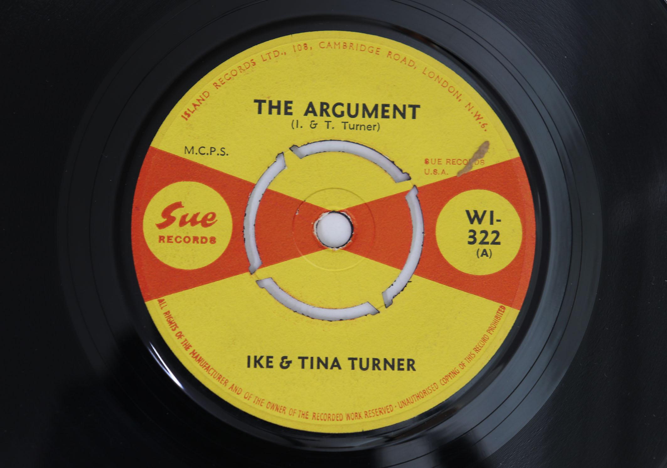7inch Record IKE TINA TURNER Argument Poor Fool WI322 SUE 1964 UK SoulFunk Used
7inch Record IKE TINA TURNER Argument Poor Fool WI322 SUE 1964 UK SoulFunk Used