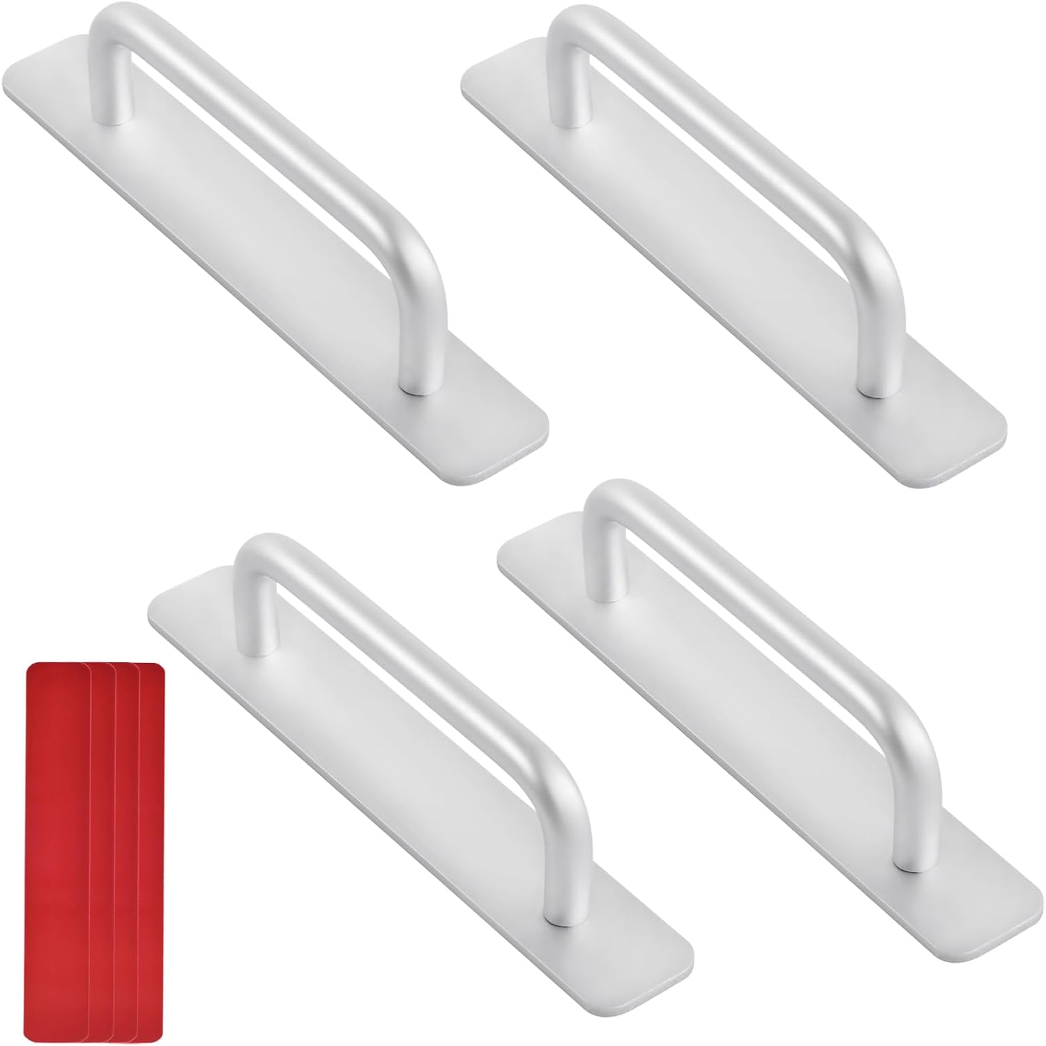 Ручки для ящиков, самоклеящиеся ручки для шкафов, черные ручки для шкафов, не требующие сверления, помощник для кухни