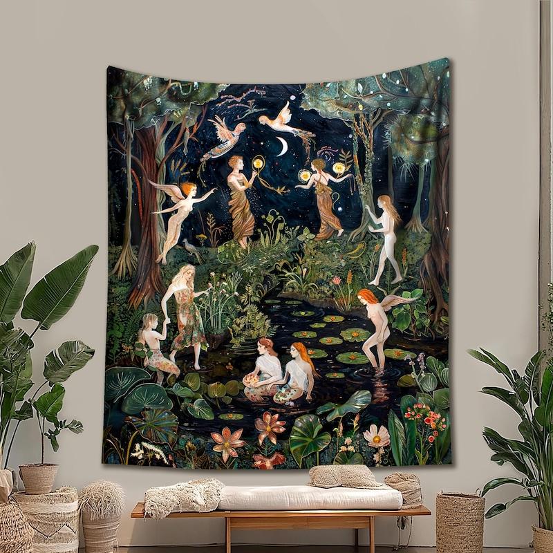Tapestry hippie Bohemia 75x100 чорний
Tapestry hippie Bohemia 75x100 чорний