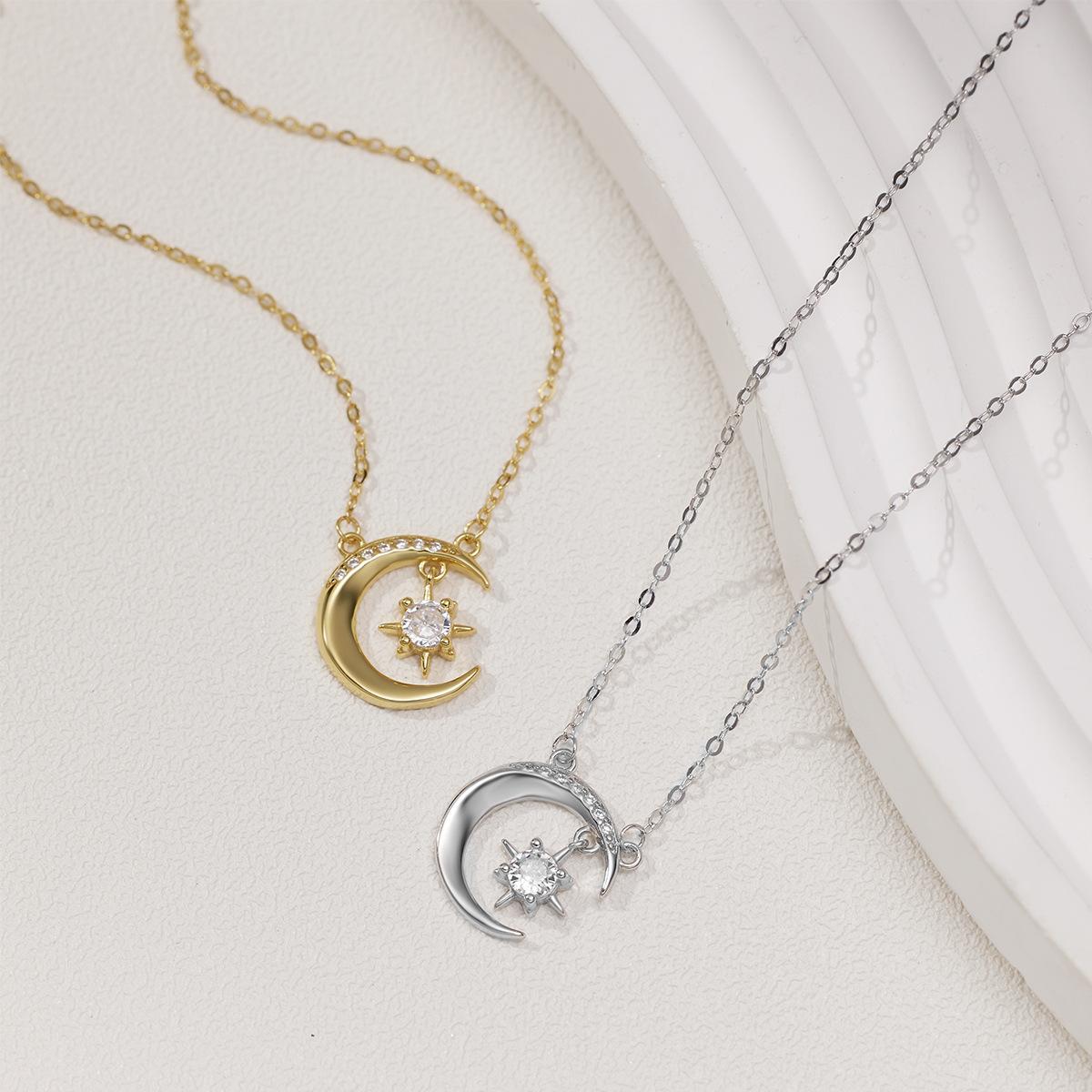 Серебряное ожерелье S925 Star Moon, женское, легкое, роскошное, подвеска Niche Star Moon Lifting, цепочка премиум-класса на ключицу, ювелирные изделия в стиле мода 925 Silver белого золота
Серебряное ожерелье S925 Star Moon, женское, легкое, роскошное, подвеска Niche Star Moon Lifting, цепочка премиум-класса на ключицу, ювелирные изделия в стиле мода 925 Silver белого золота