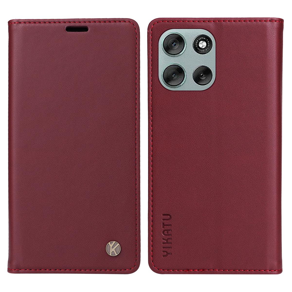 For Motorola Moto G56 5G Phone Cases YIKATU Magnetic Closure PU Leather Mobile Cover
For Motorola Moto G56 5G Phone Cases YIKATU Magnetic Closure PU Leather Mobile Cover