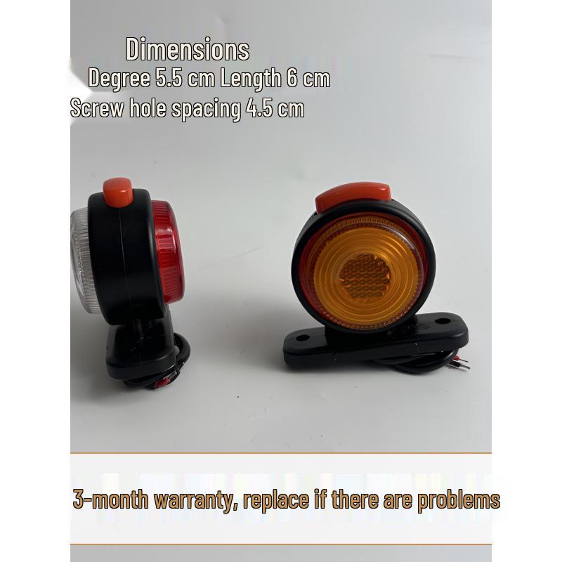 Truck Warning & Indicator Lights: Double-Sided, Flashing, Euro Fairing, Cargo Width & Luminous Edge Options. Default
Truck Warning & Indicator Lights: Double-Sided, Flashing, Euro Fairing, Cargo Width & Luminous Edge Options. Default