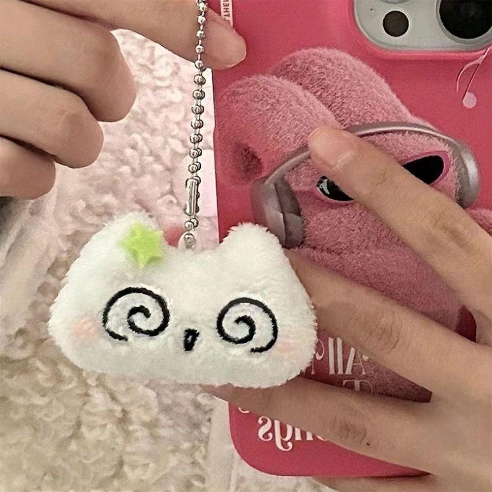 Funny Cartoon Dizzy Cat Keychain Stuffed Toys Couple Pendant Couple Key Chain Student Backpack Key Ring Jewelry Accessories Gift
Funny Cartoon Dizzy Cat Keychain Stuffed Toys Couple Pendant Couple Key Chain Student Backpack Key Ring Jewelry Accessories Gift